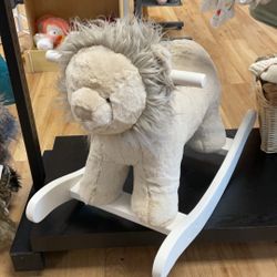 Pottery Barn Kids Lion Rocker