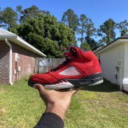 Air Jordan Retro 5 Raging Bull Sz 10.5 Preowned OG ALL