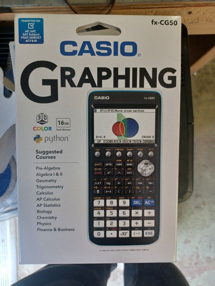 Casio FX-CG50 Graphing Calculator