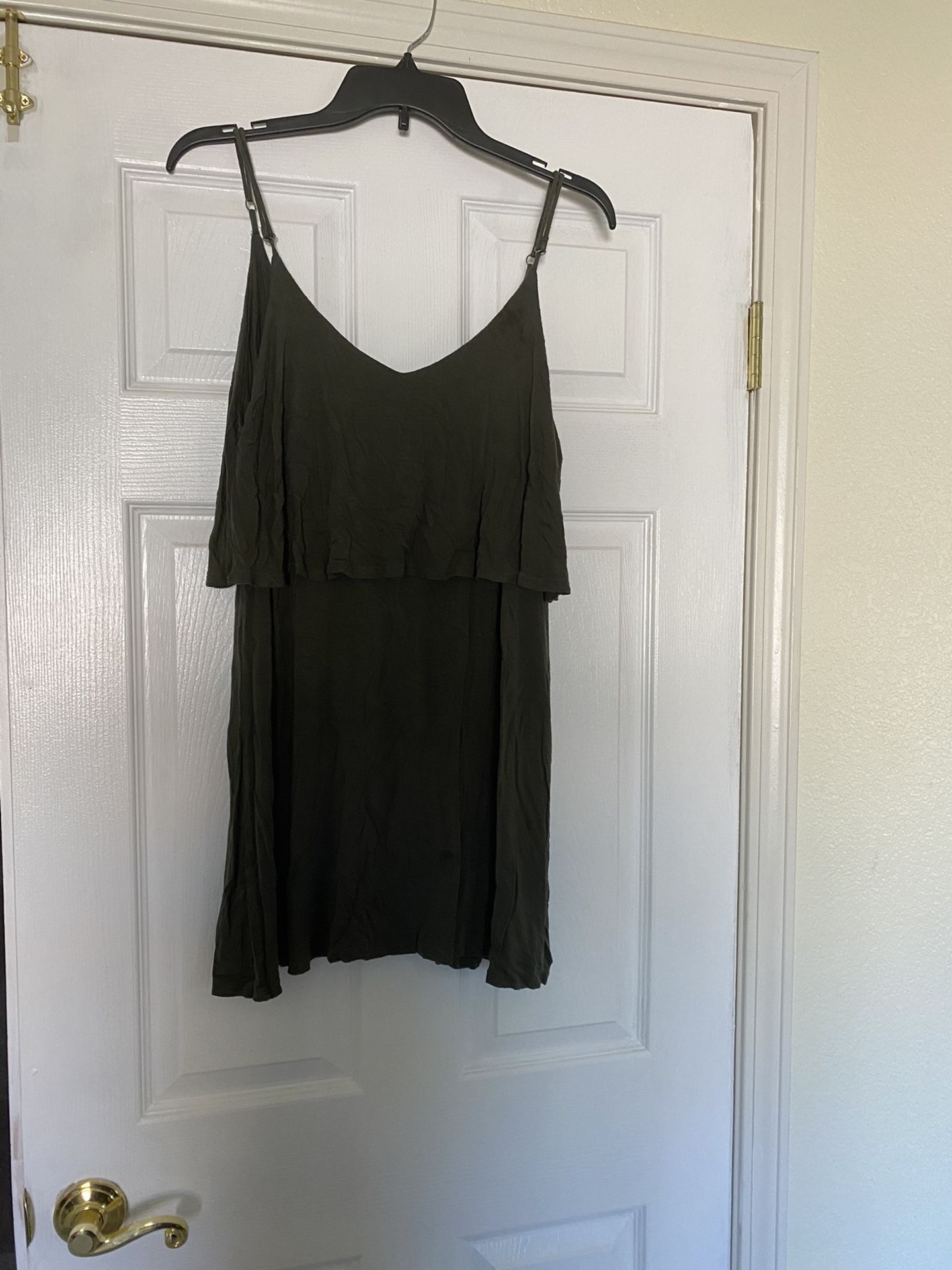 Wet Seal Size Large Olive Color Sundress