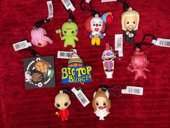 Horror Figural Bag Clips