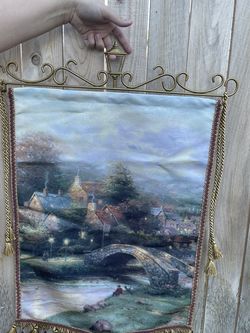 Thomas Kincaid Hanging Tapestry