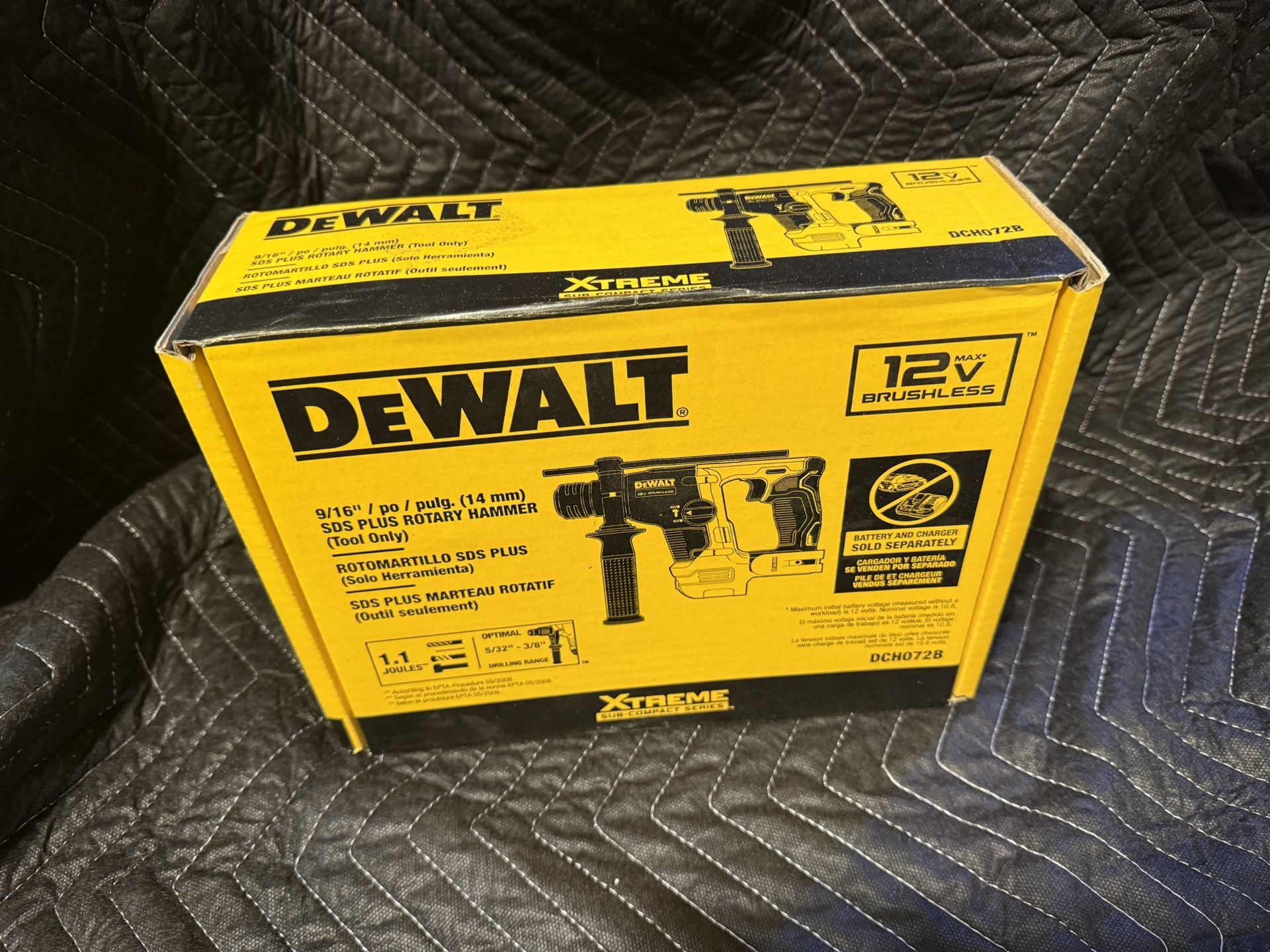 DeWALT 12v Brushless Rotary Hammer