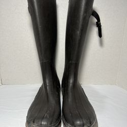 Cabela's Steel Shank Rubber Work Boots Waterproof Men size 11