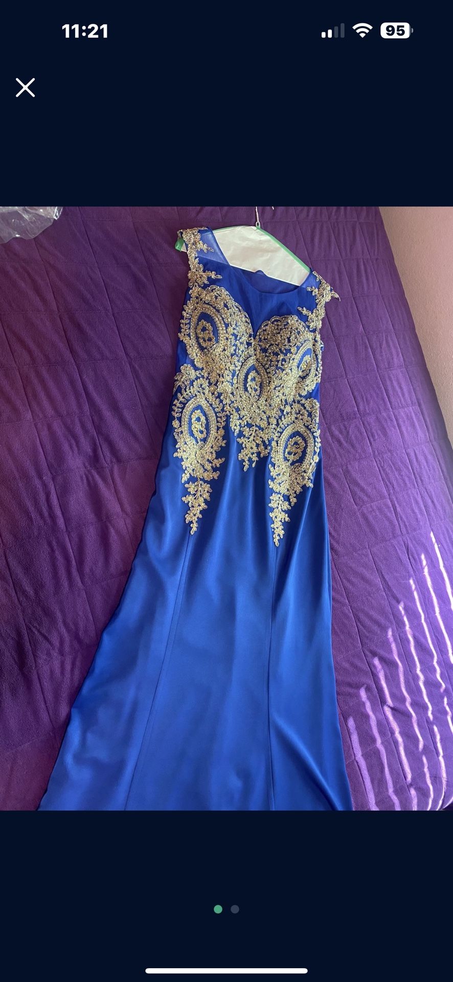 Royal Blue Dress