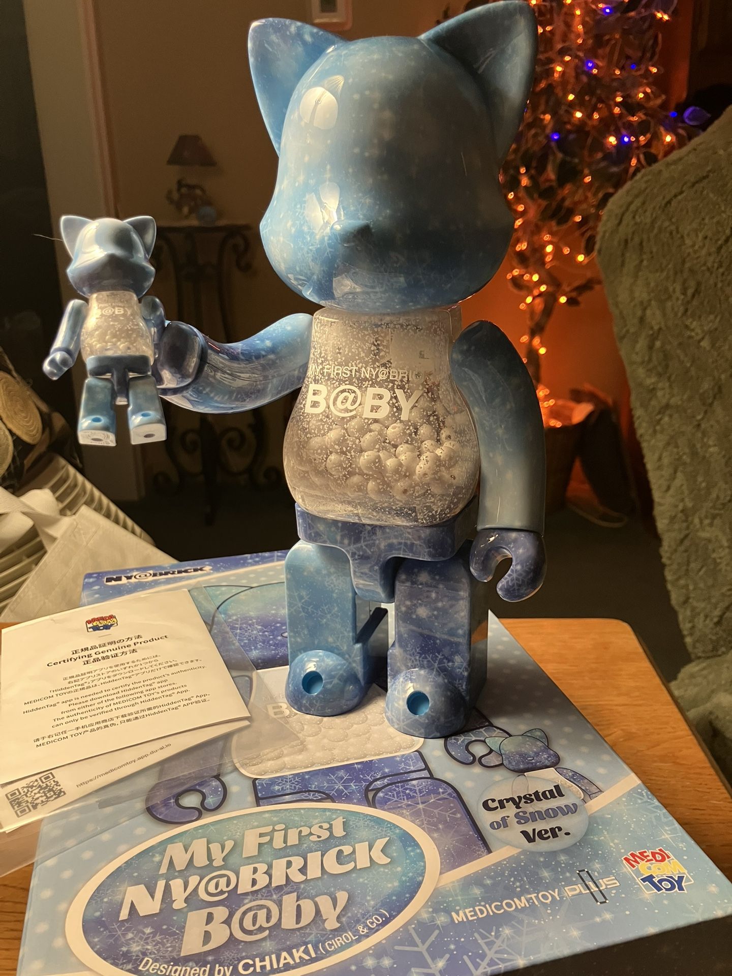 Bearbrick My First Ny@brick B@by 400%+100%