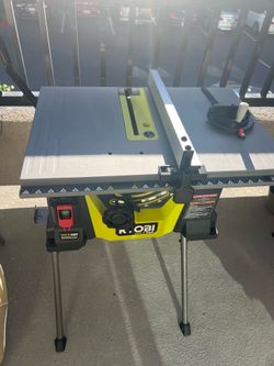 Ryobi cordless table saw