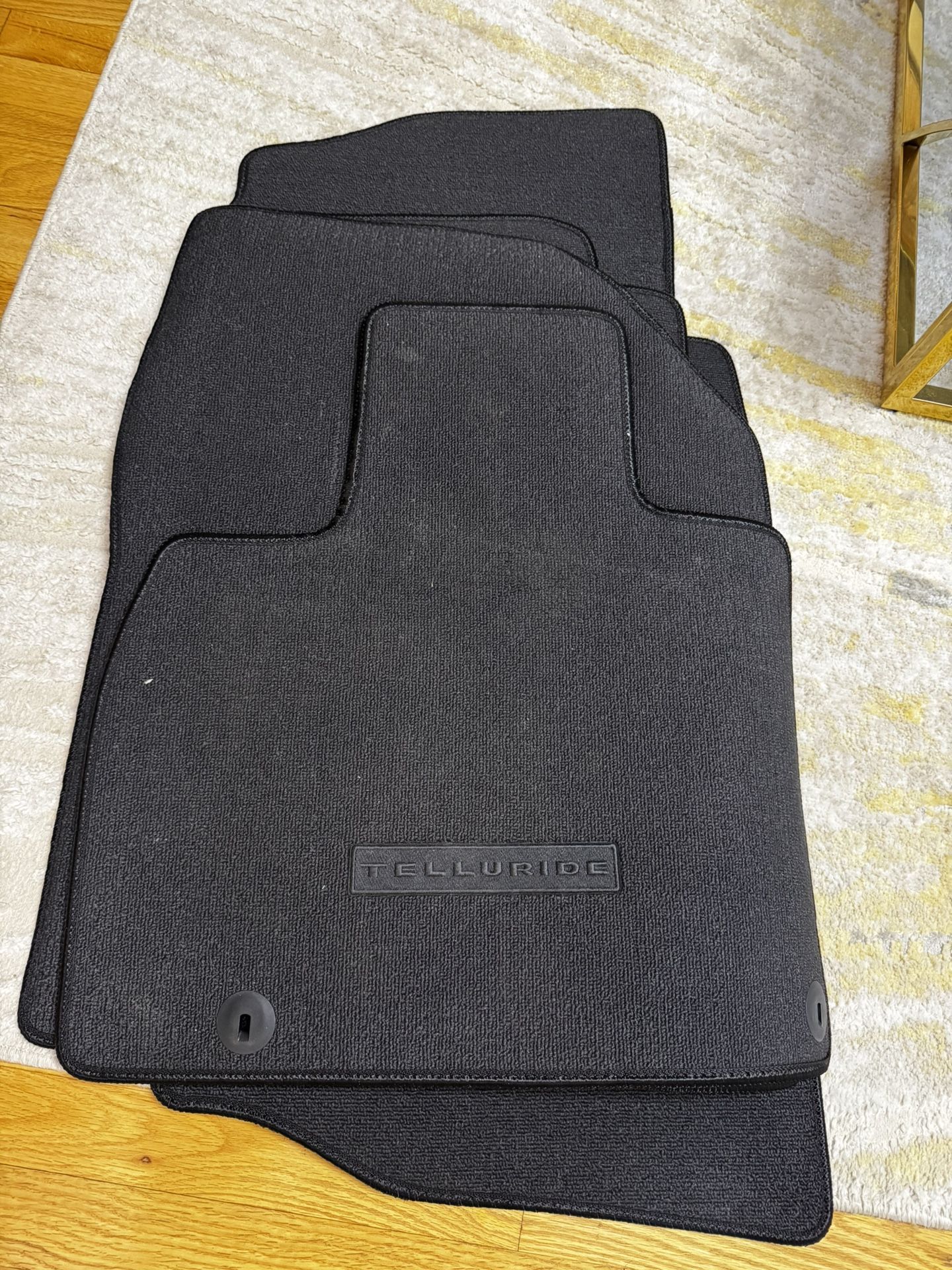 Original Kia Telluride Carpet Floor Mats 2020-2022