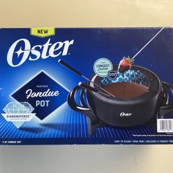 Oster DiamondForce 3-Quart Electric Fondue Pot