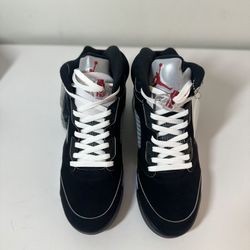 Jordan 5s Black Metallic  