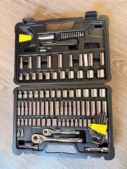 $50 Stanley Juego de herramientas de Mecanica 123 piezas Nuevo New