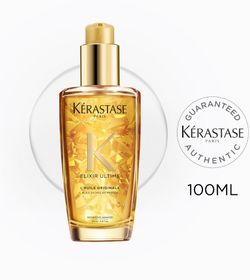 Kerastase hair oil elixir ultime gold oil new in box