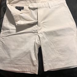 White Brooks Brothers Shorts Size 34 Brand New
