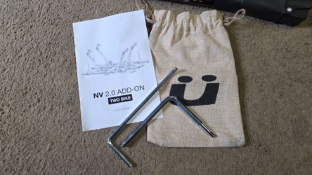 Brand New 2-Bike Add-On  Rack for the NV 2.0 / Base 2.0 (Unused)