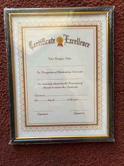Document Frame, Graduation Frame, Certificate Frame