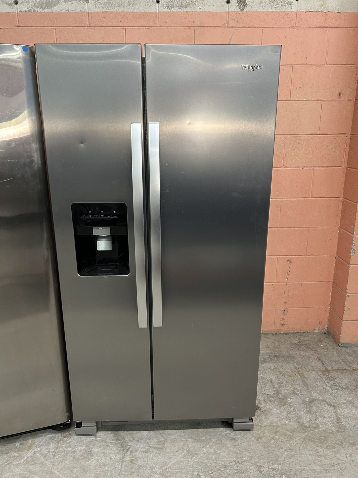 Whirlpool Stainless Side By Side Refrigerator