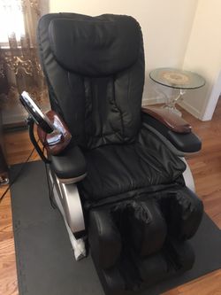 Deluxe Massage Chair Recliner - Full Body Air Massage with Built in Heat Therapy ,Brown