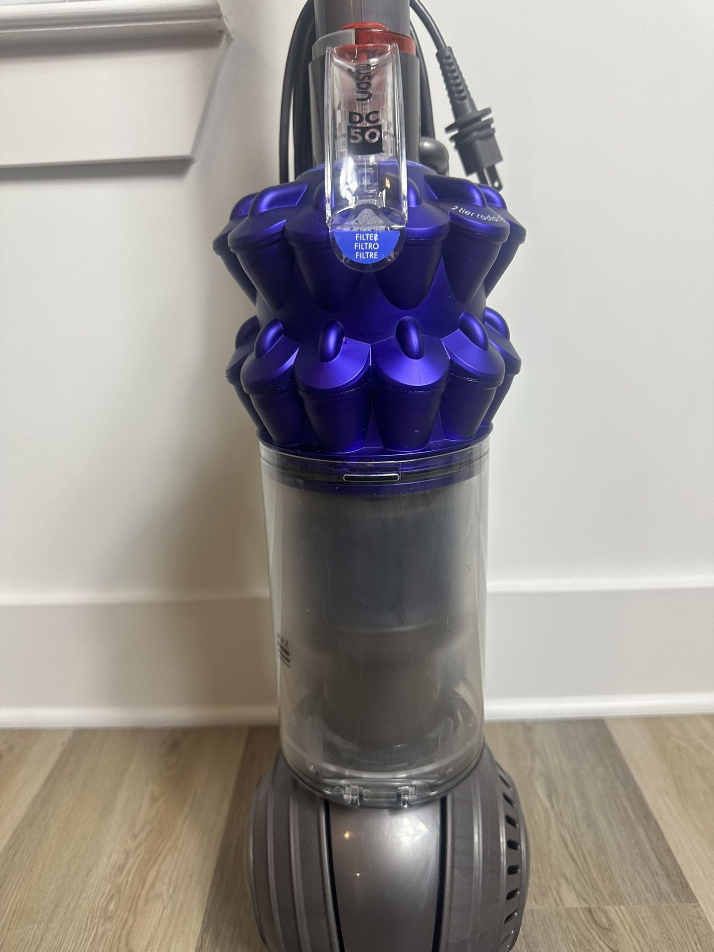 Dyson Ball Animal Upright Vacuum with 4 accessories Iron/Purple 216041-01