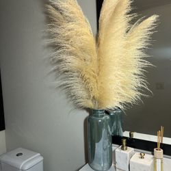 Pampas grass And Vase 