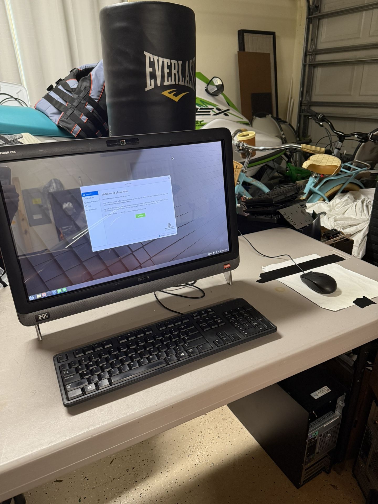 Touchscreen Dell All-In-One