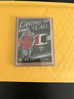MATAS BUZELIS ROOKIE CARD 1/5 and jersey patch