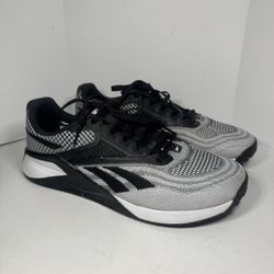 Reebok Nano X2 Womens Running Shoes Black White Size 10 GW5150