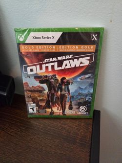 Sealed Star Wars Outlaws Gold Edition Xbox Series X