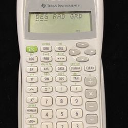 Texas Instruments TI-30X IIB Scientific Calculator White Gray 