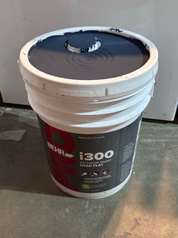 5 Gallon Paint Dark Slate Blue / Azul Pizarra Oscuro Behr PRO i300 Interior Dead Flat