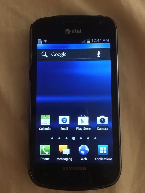 Samsung exhilarate galaxy SGH-i577 4G Android smartphone..$35