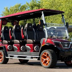Evolution XT6 Golf Cart - Lithium Street Legal
