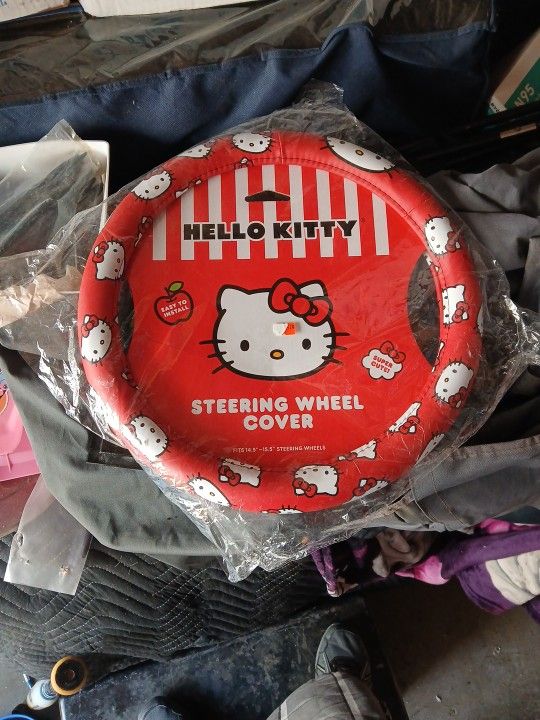 Brand New Hello Kitty Steering Wheel Cover