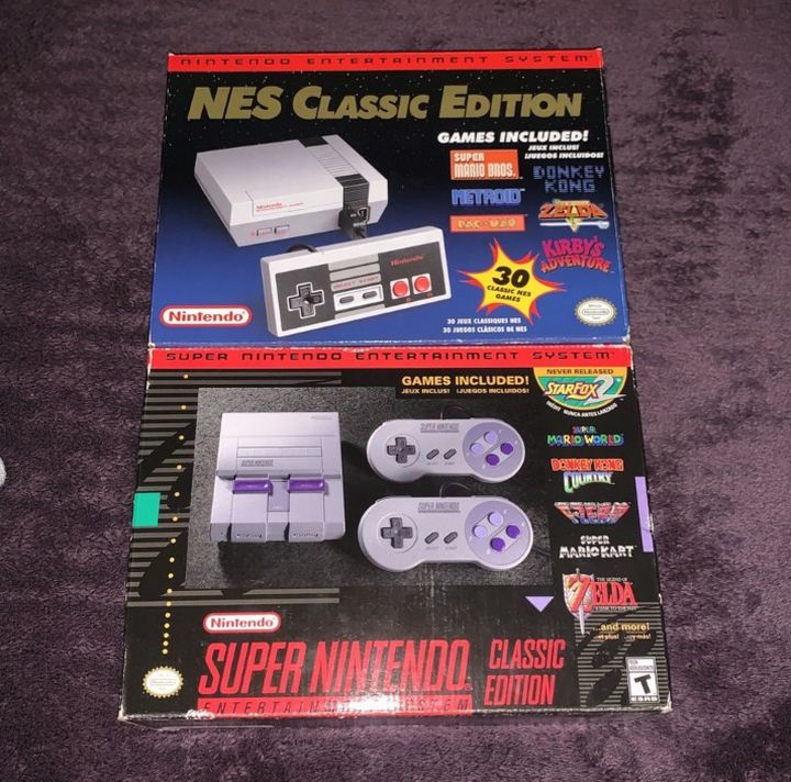 NES And Super Nintendo Classic Edition