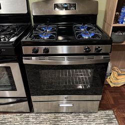 Estufa  GE Stainless Steel 4 Quemadores