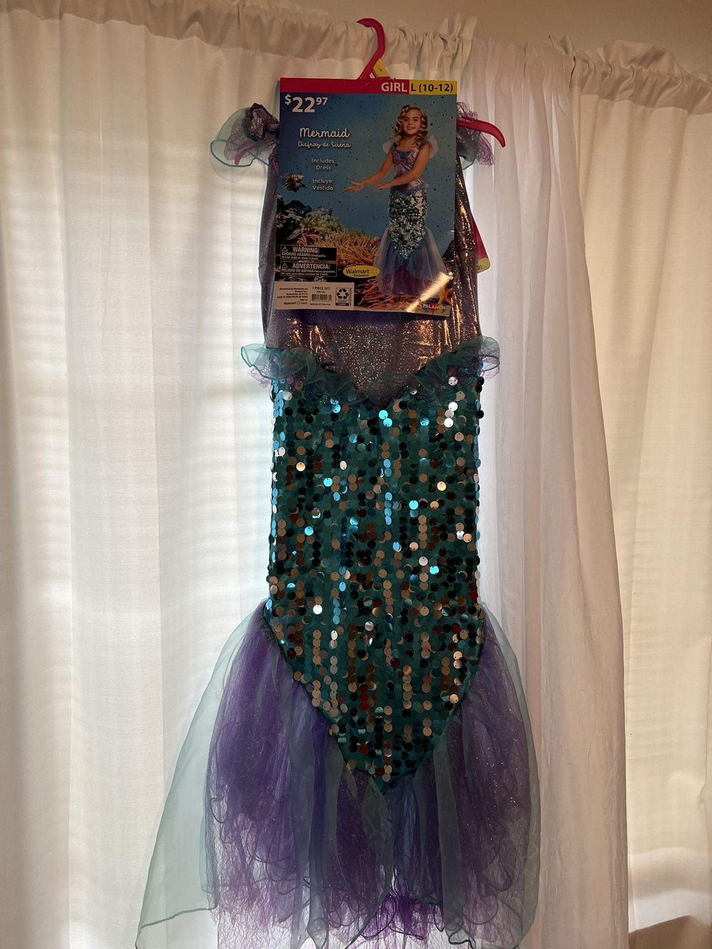 10/12 Mermaid Dress Costume 