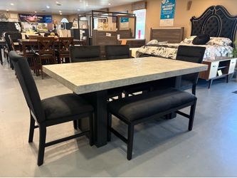 New 6pc Dining Table Set