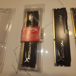 Fury 16GB (2x 8GB) Kit DDR3 1600MHz PC3-12800 UDIMM Desktop 240-Pin CL11 RAM
