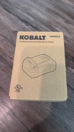 Kobalt battery