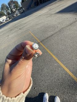 Earrings Pandora Round 