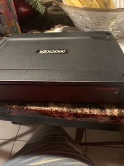 Brand new kicker amps