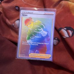 Iscan Rainbow Rare Pokemon Card
