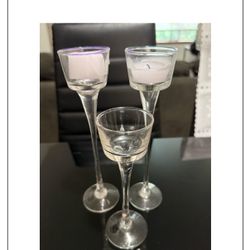 Candle Holders Various Sizes 