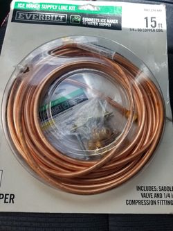 Ice maker water line