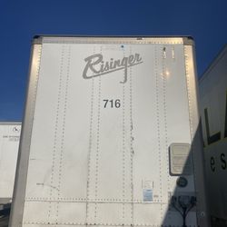 53’ SEMI TRAILER DRYVAN STOUGHTON Z PLATE