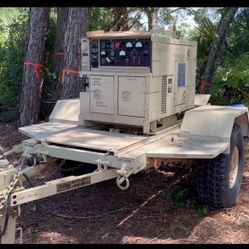 5KW MILITARY GENERATOR WITH TRAILER