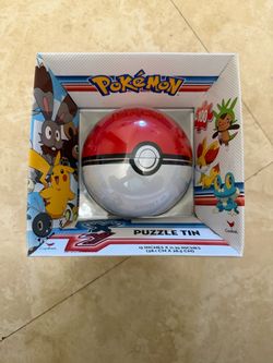 Pokemon Puzzle + Pokeball Tin