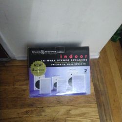 Wall And Ground Speakers 