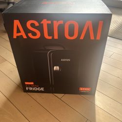 Brand New AstroAI Mini Fridge - 4L / 6 Can - AC/DC Portable (Black)