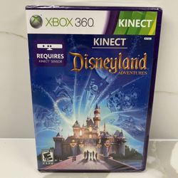 BRAND NEW- Kinect Disneyland Adventures (Microsoft Xbox 360, 2011)