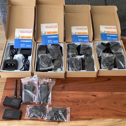 Greaval Two-Way Radio GV-8S 16 Channels & 6 chargers set of 8 brand new box